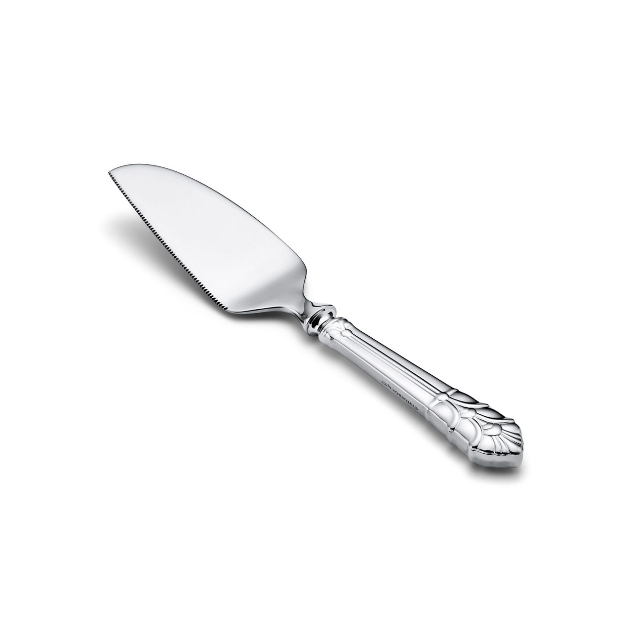 Pala para queso de plata de ley y acero inoxidable