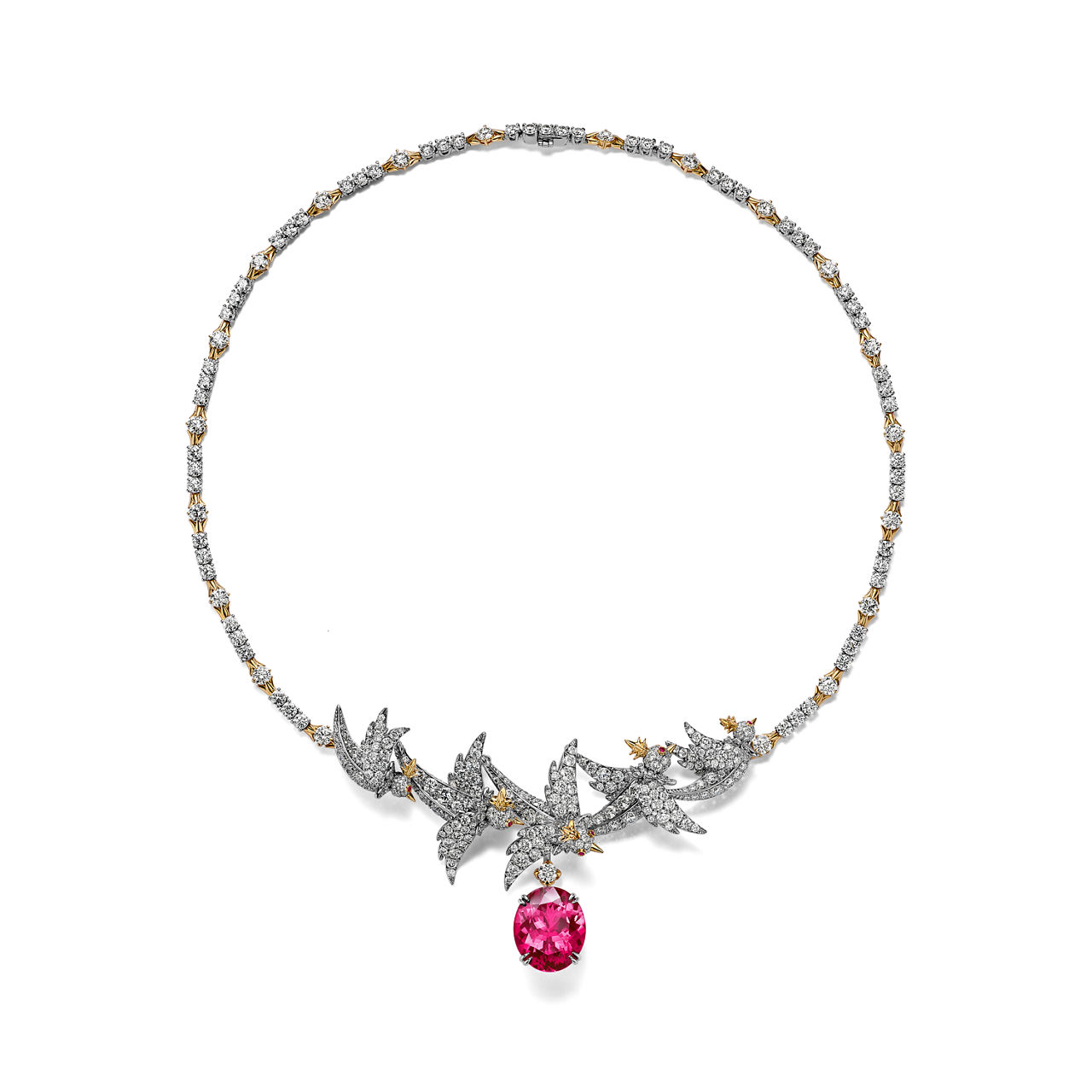 Bird on a Rock by Tiffany