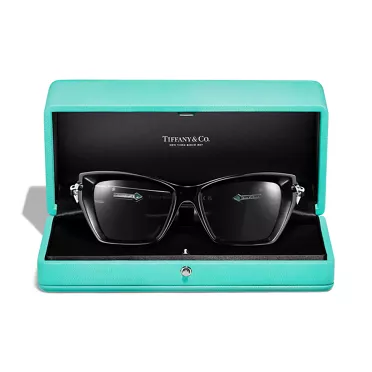 Tiffany Titan by Pharrell Williams:SPEAKER Sunglasses in Black Acetate, 2