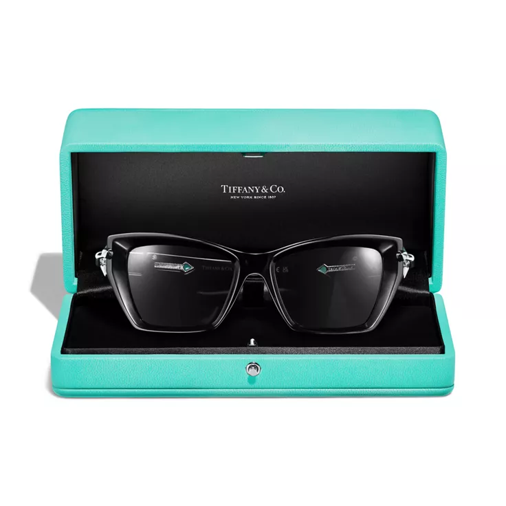 Tiffany Titan by Pharrell Williams:Solaires SPEAKER en acétate noir, 4