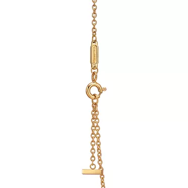 Tiffany T:Smile Small Bracelet in Yellow Gold with Diamonds, 3