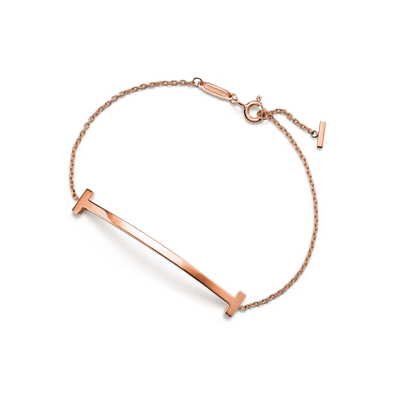 Pulsera Smile mediana de oro rosa