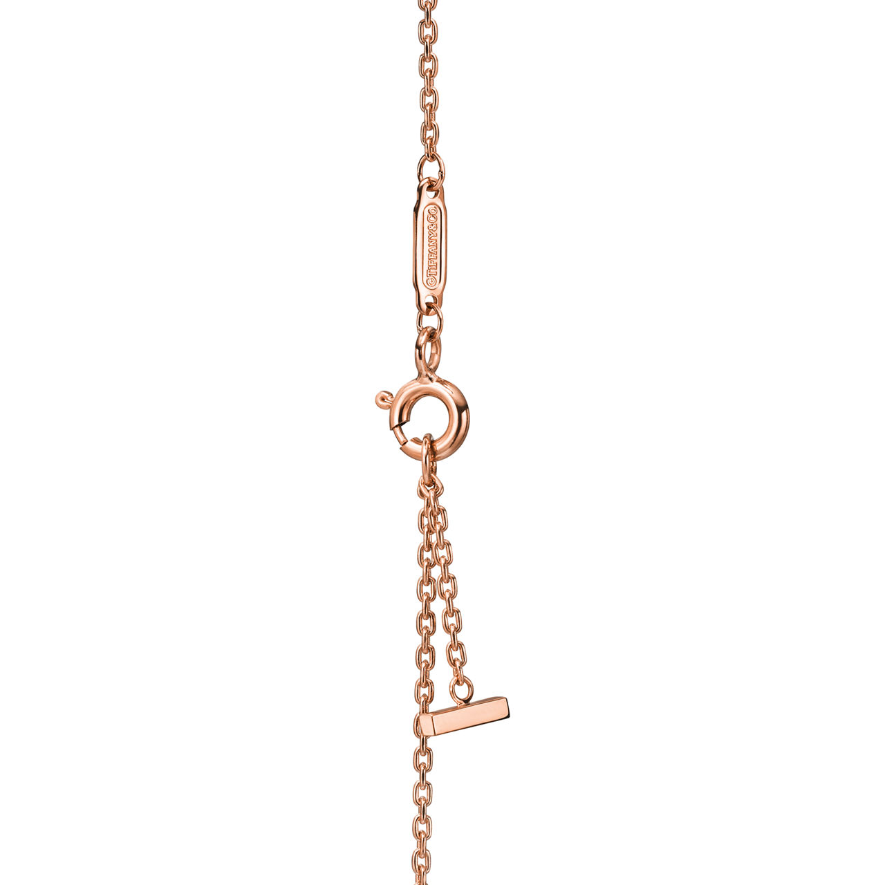 Bracciale Smile in oro rosa, medio. Collezione T by Tiffany numero immagine 3