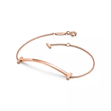 Tiffany T:Smile Medium Bracelet in Rose Gold, 2