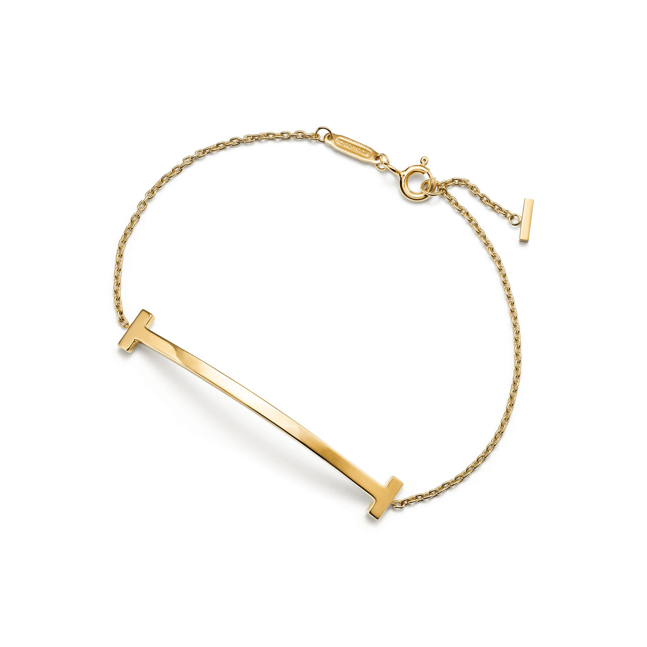 Smile Armband in Gelbgold, Medium