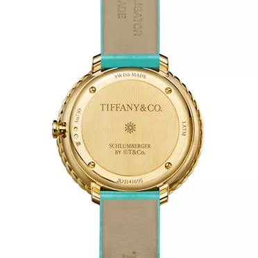 Tiffany Rope:Uhr in Gelbgold mit Diamanten, 2