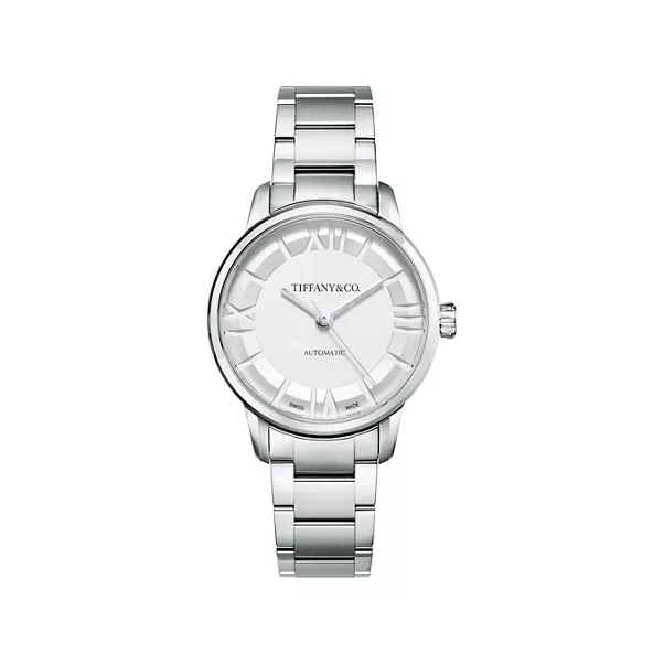 Reloj automático de 34 mm de acero inoxidable