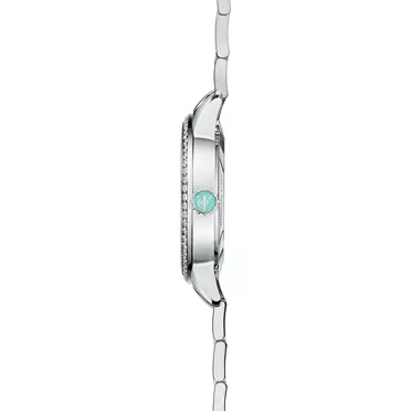Atlas®:34 mm Automatic Watch in Stainless Steel with Diamonds, 3