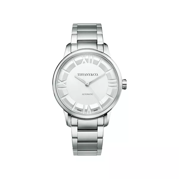 Reloj automático de 38 mm de acero inoxidable