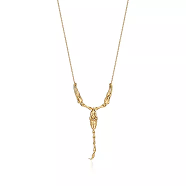 Elsa Peretti®:Scorpion Pendant in Yellow Gold, 3