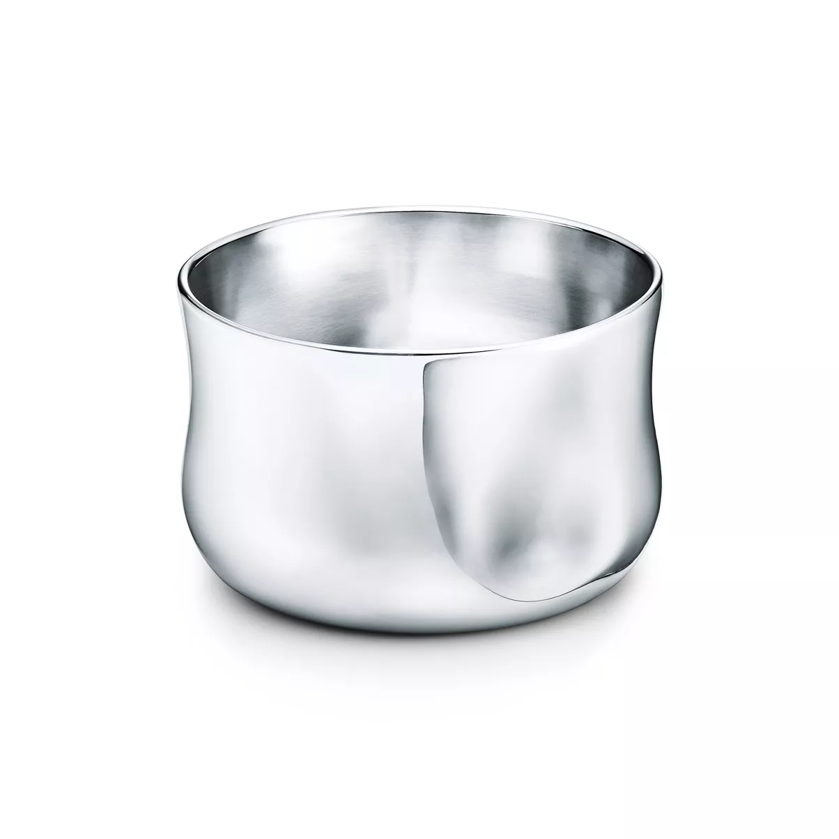 Thumbprint Bottle Coaster in Sterling Silver