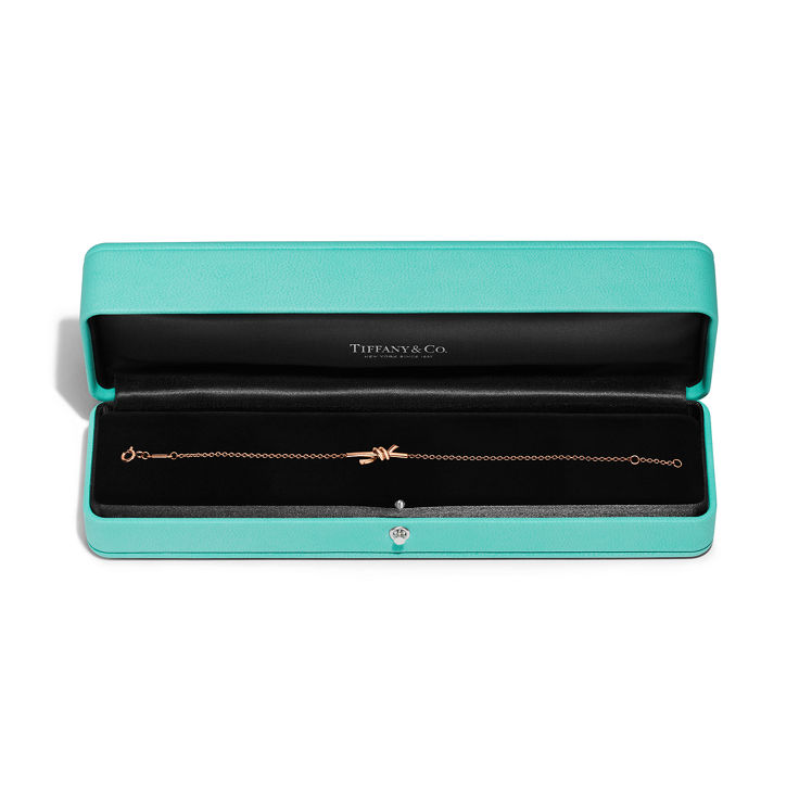Collezione Knot by Tiffany:Bracciale a catena in oro rosa numero immagine 4