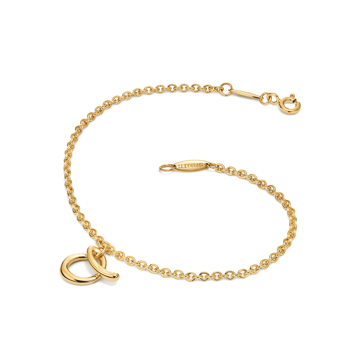 Elsa Peretti®:Pulsera Alphabet mini de oro amarillo imagen número 2