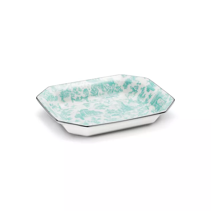 Tiffany Toile:Vide Poche in Tiffany Blue® Bone China, 1
