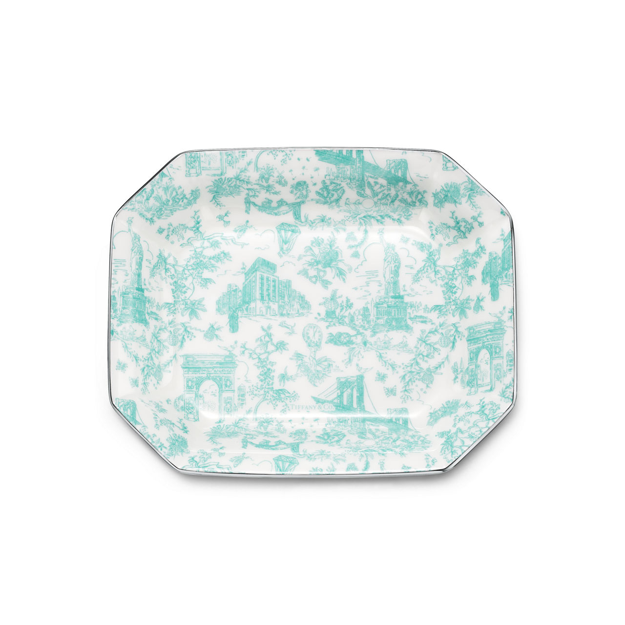 Vide Poche in Tiffany Blue® Bone China