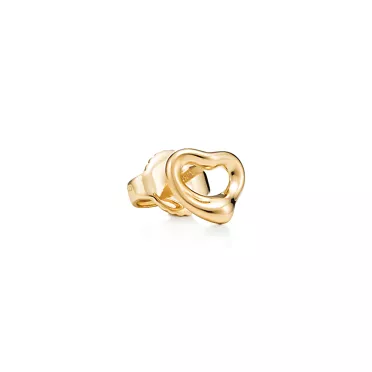 Elsa Peretti®:Open Heart Pendant and Earrings Set in Yellow Gold, 7