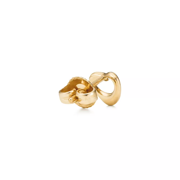 Elsa Peretti®:Open Heart Pendant and Earrings Set in Yellow Gold, 1