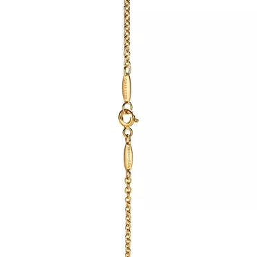 Elsa Peretti™:Mini Alphabet Bracelet in Yellow Gold, 3