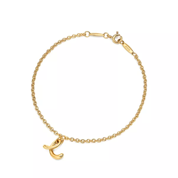 Elsa Peretti&reg;:Bracelet Mini Alphabet en or jaune