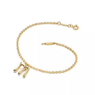 Elsa Peretti&reg;:Pulsera Alphabet mini de oro amarillo, 2