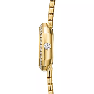 Tiffany Eternity:Diamond Watch in Yellow Gold with Diamonds and a Malachite Dial, 3