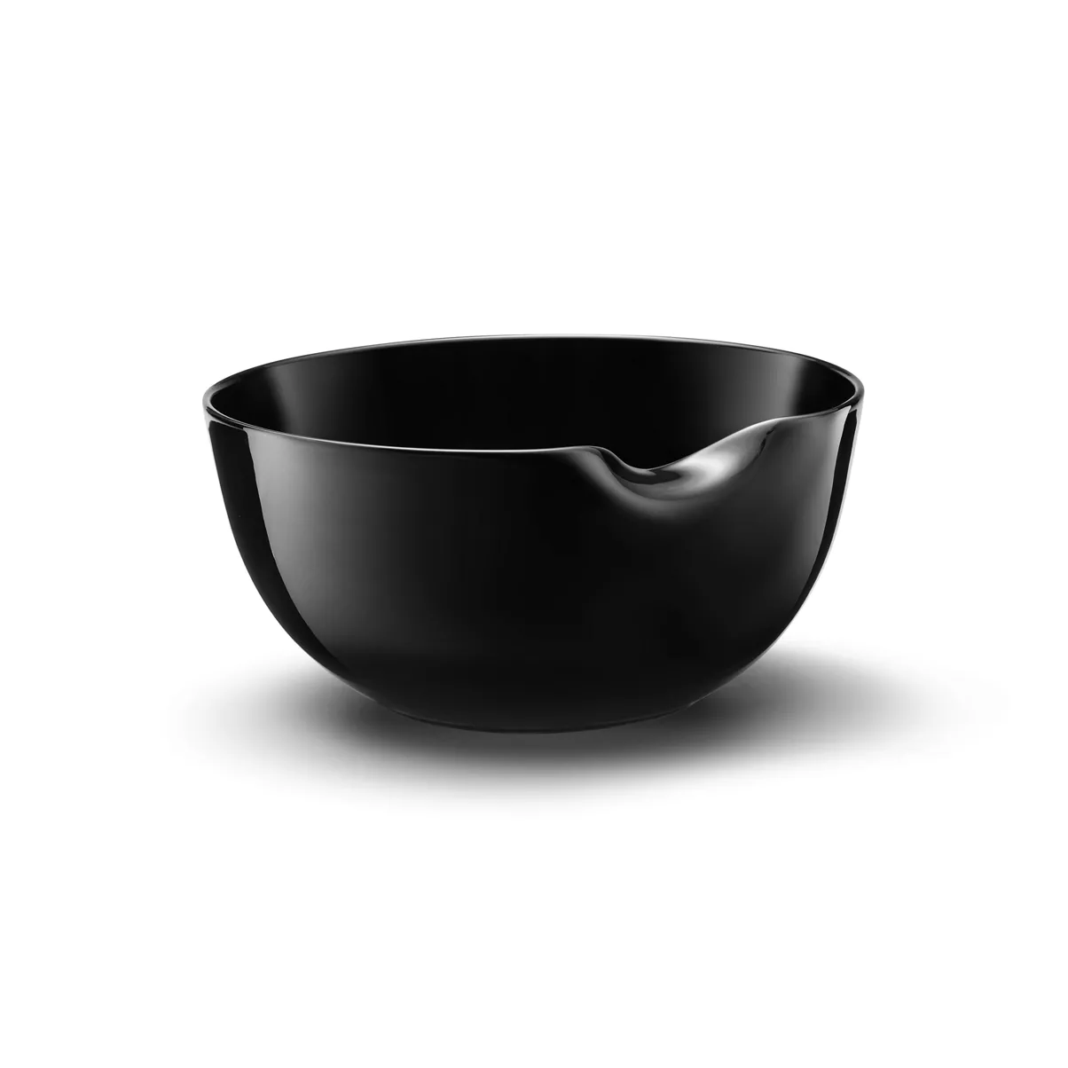 Thumbprint Bowl in Black Bone China