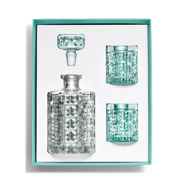 Tiffany T:True Barware Set in Tiffany Blue® Crystal Glass, 1