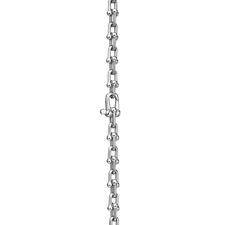 Tiffany HardWear:Micro Link Bracelet in Platinum, 4