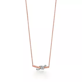 18k Rose Gold and Platinum