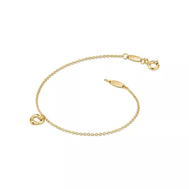 Elsa Peretti™:Open Heart Bracelet in Yellow Gold, 2