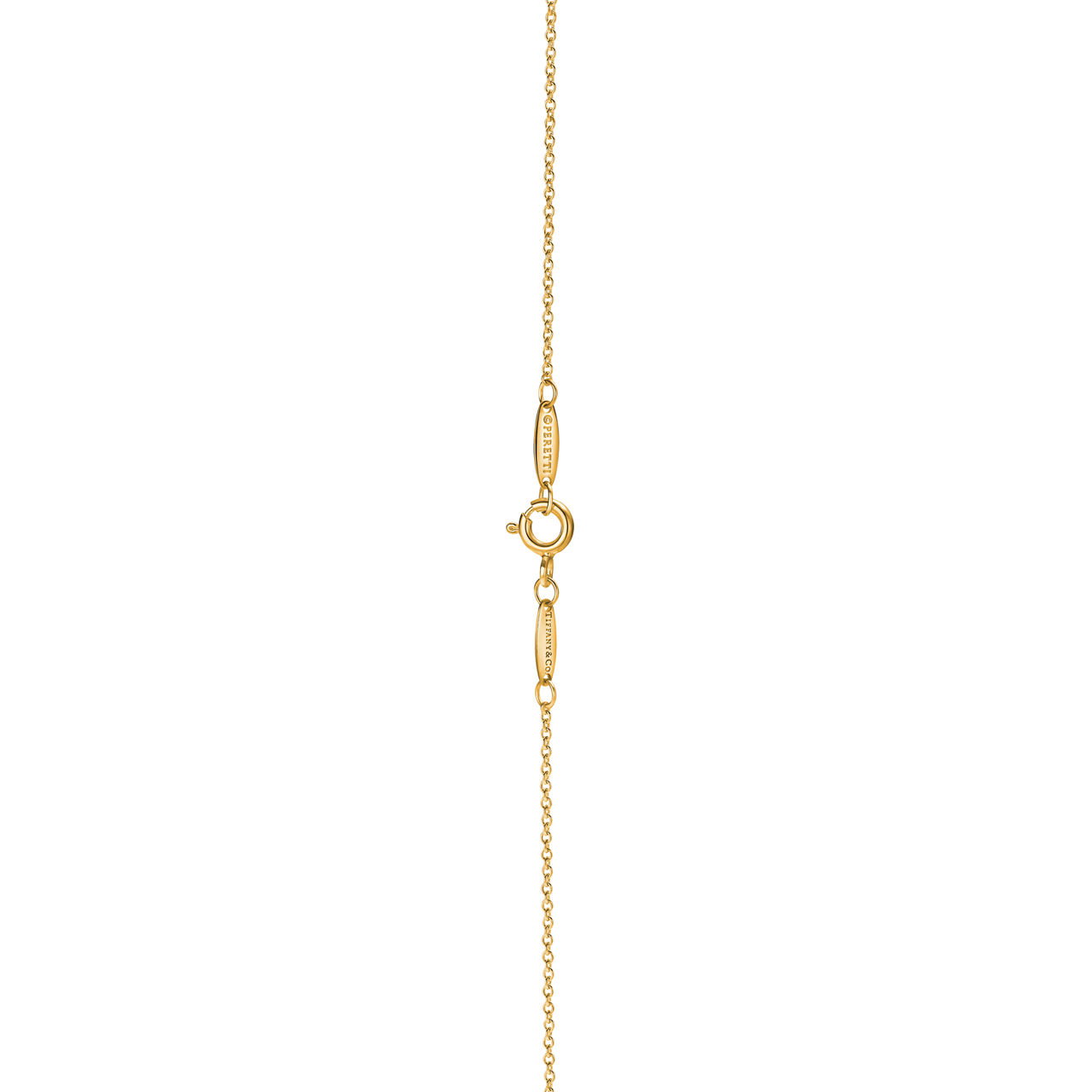 Elsa Peretti™:Open Heart Bracelet in Yellow Gold image number 3