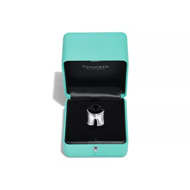 Elsa Peretti&reg;:Split Ring in Platinum with Diamonds, 7