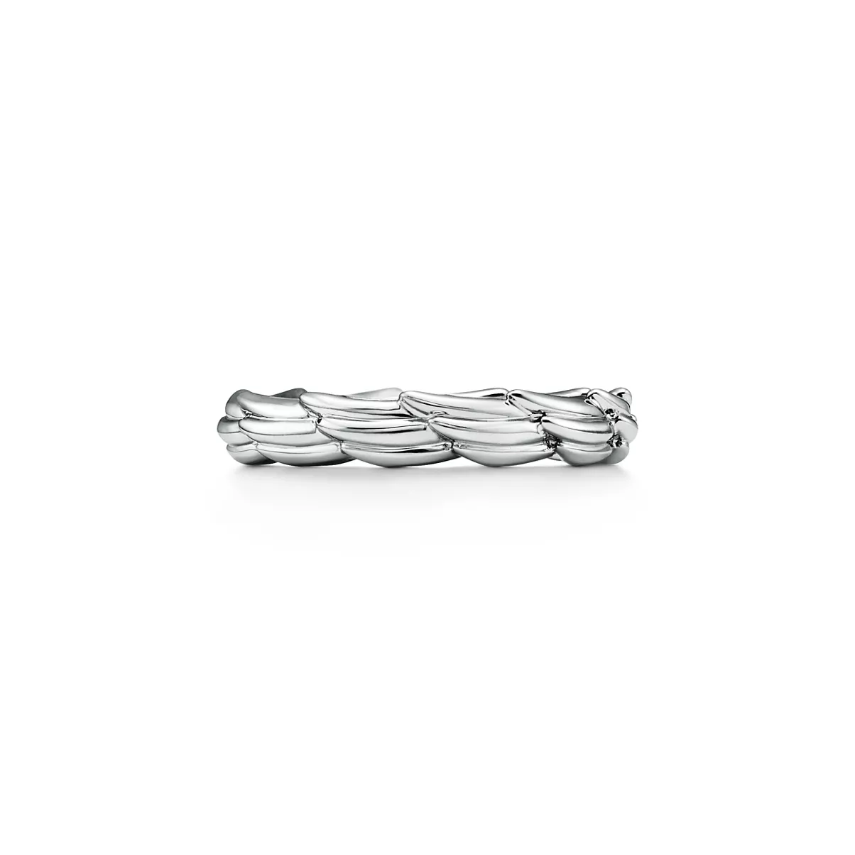 Bague &eacute;troite Wings en platine 950&nbsp;milli&egrave;mes