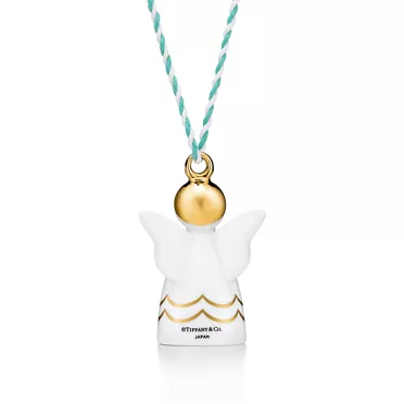 Tiffany Home Essentials Angel Ornament in Bone China, 2