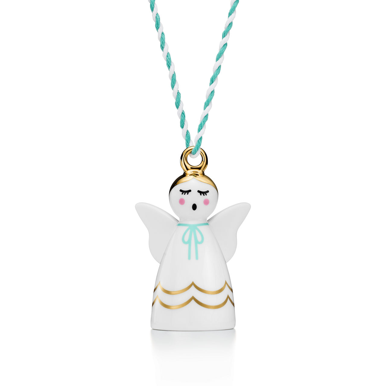 Tiffany Home Essentials Angel Ornament in Bone China | Tiffany