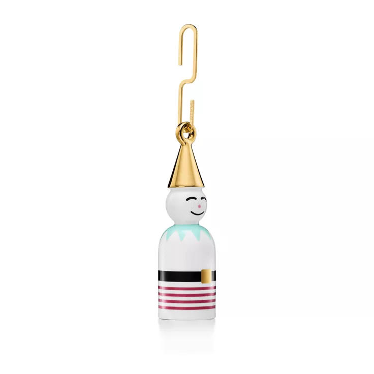 Tiffany Home Essentials Elf Ornament in Bone China, 1