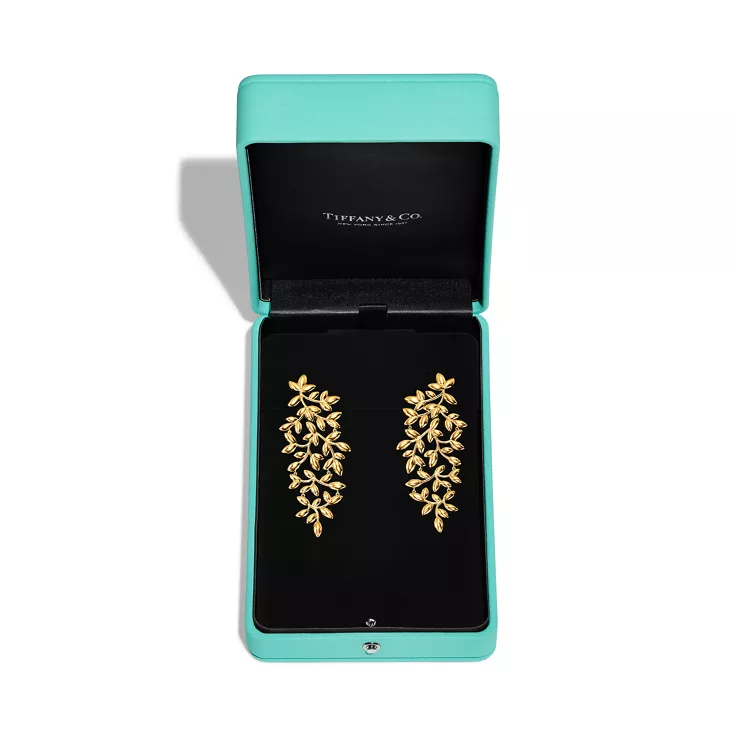 Paloma Picasso&reg;:Large Statement Earrings in Yellow Gold, 4