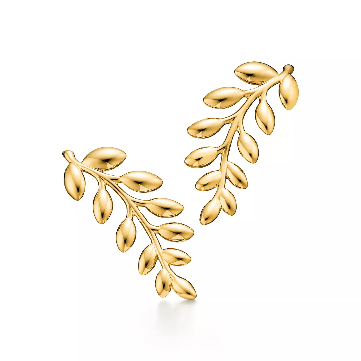 Clous d&rsquo;oreilles en or jaune 18&nbsp;carats