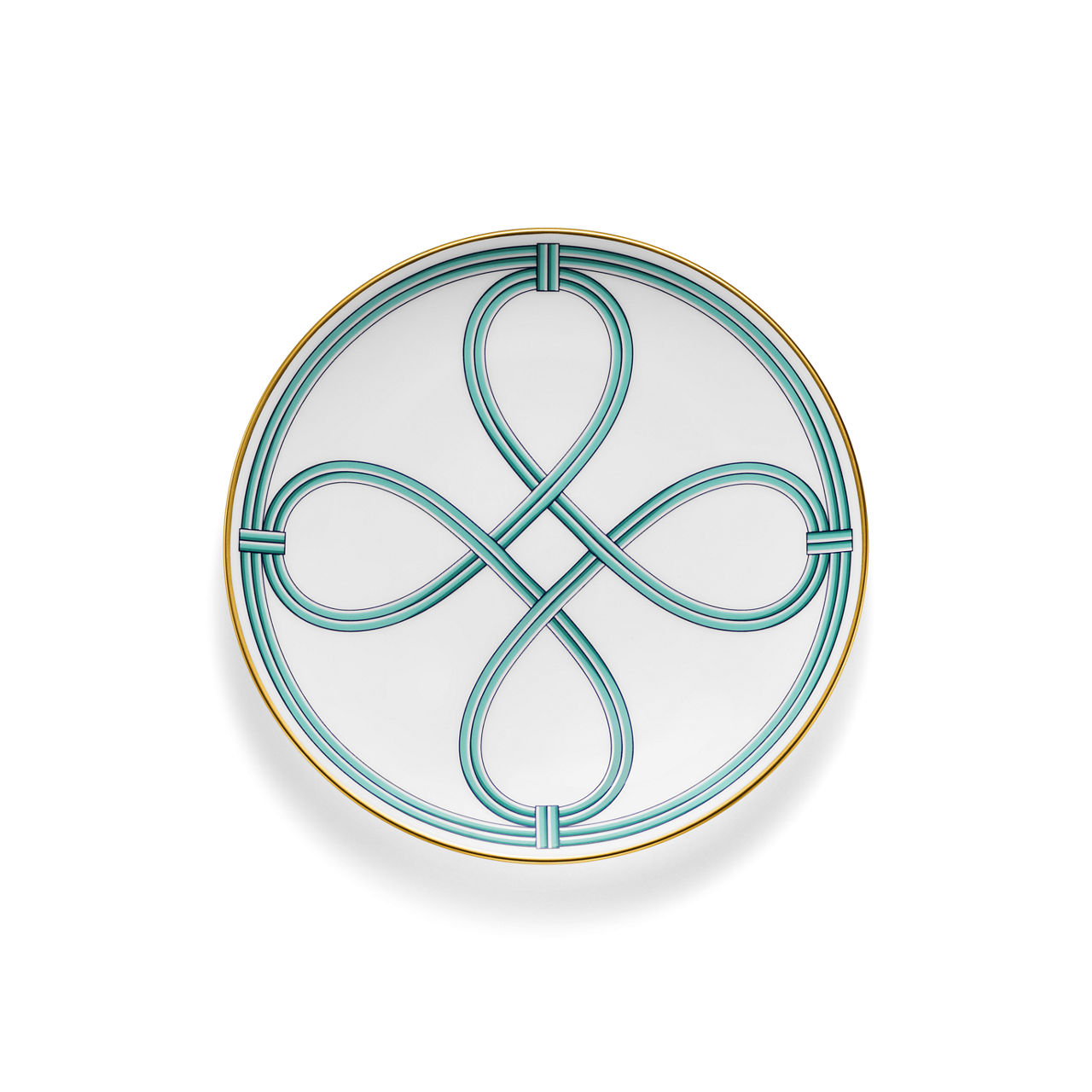 Tiffany Blue Link:Dessert Plate in Bone China | Tiffany & Co. US