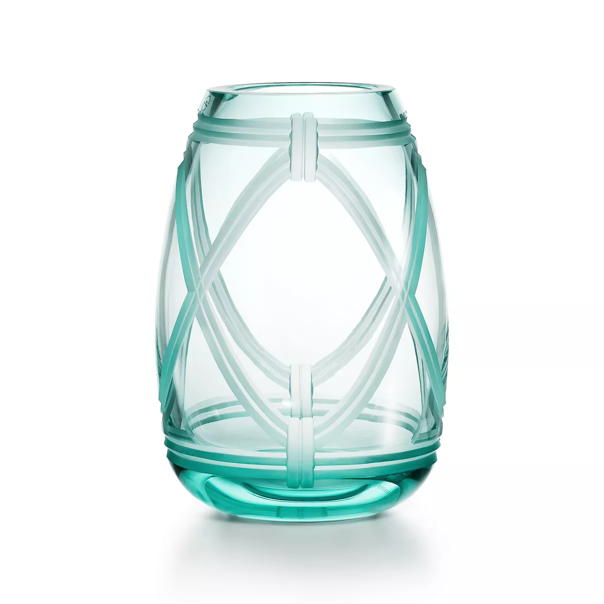 Large Vase in Tiffany Blue&reg; Glass