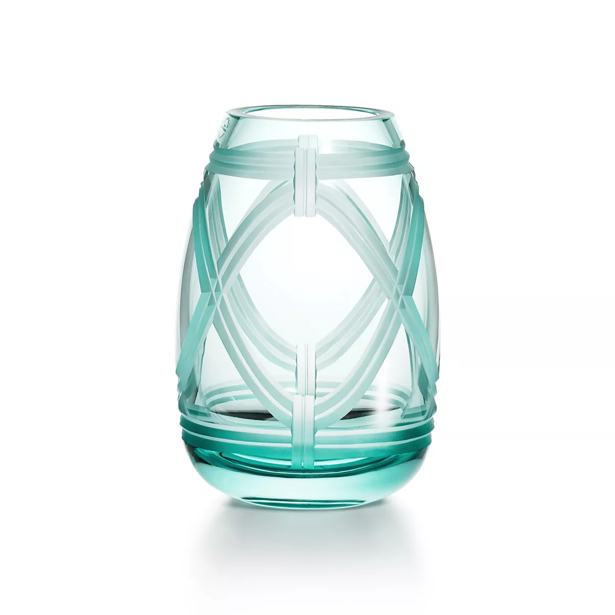 Small Vase in Tiffany Blue&reg; Glass
