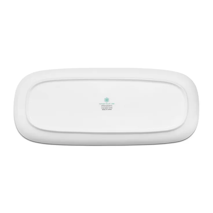 Tiffany Blue Link:Small Serving Platter in Bone China, 1