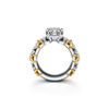 Sixteen Stone by Tiffany:Solitaire Diamond Ring in Platinum and Yellow Gold image number 4