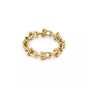Tiffany HardWear:Ring mit extrakleinen beweglichen Gliedern in Gelbgold, 3