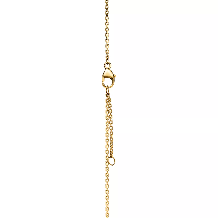 Tiffany HardWear:Medium Link Pendant in Yellow Gold with Pearls, 4