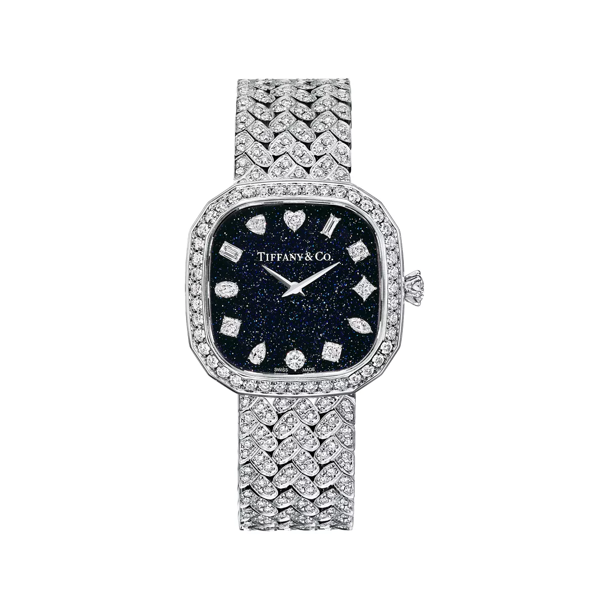 Diamond Watch in White Gold with Diamonds