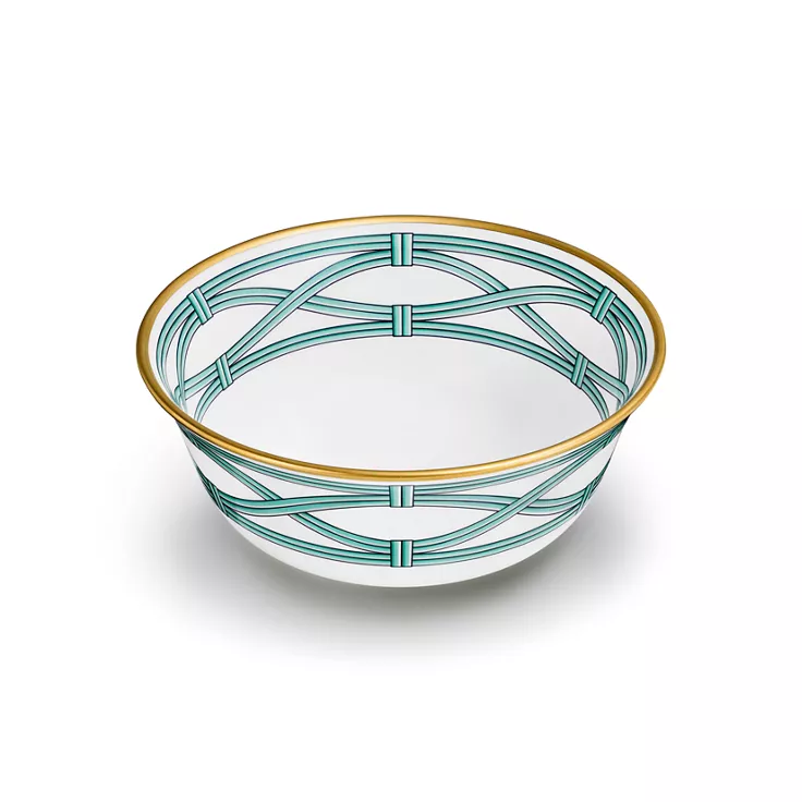 Tiffany Blue Link:Cereal Bowl in Bone China, 1