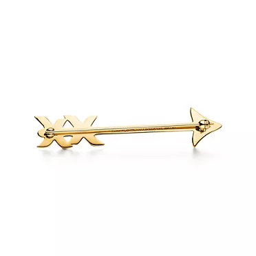 Paloma's Graffiti:Arrow Brooch in Yellow Gold, 3