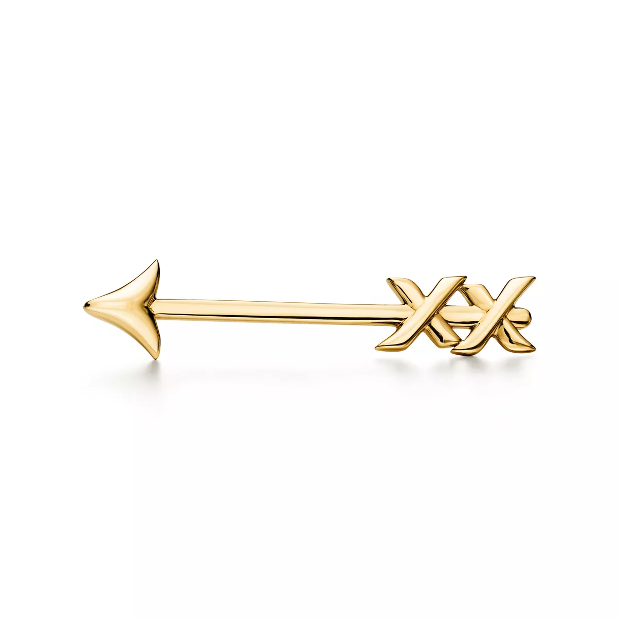 Arrow Brooch in Yellow Gold