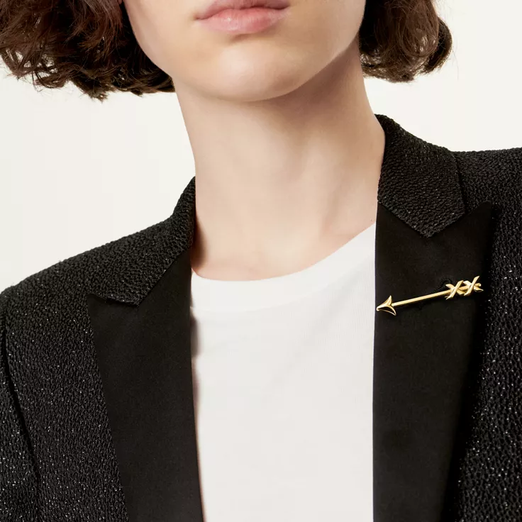 Paloma's Graffiti:Arrow Brooch in Yellow Gold, 1